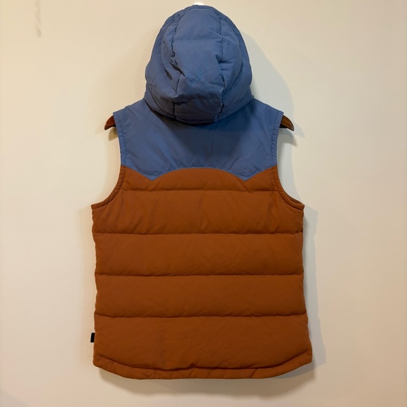 Patagonia Hooded Down Puffer Vest Women’s Large Gorpcore - Picture 2 of 9